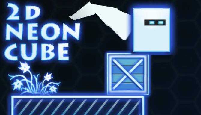 2D Neon Cube 2D Neon Cube