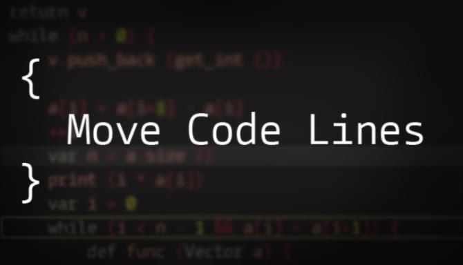 Move Code Lines Move Code Lines