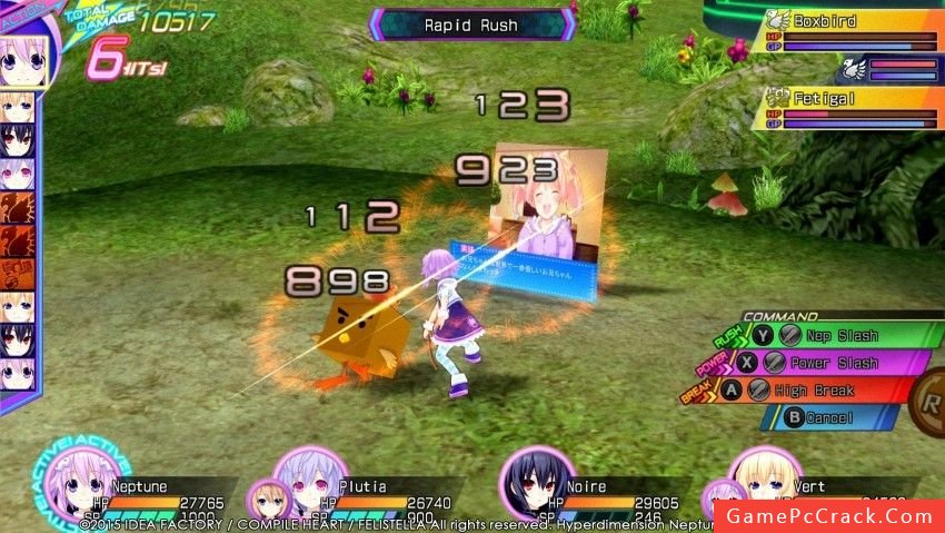 Hyperdimension Neptunia Re;Birth3 V Generation