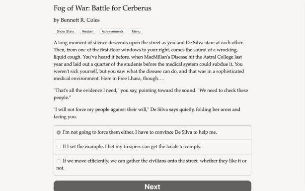 Fog of War: The Battle for Cerberus 