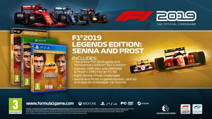F1 2019 Legends Edition  (FULL UNLOCKED)