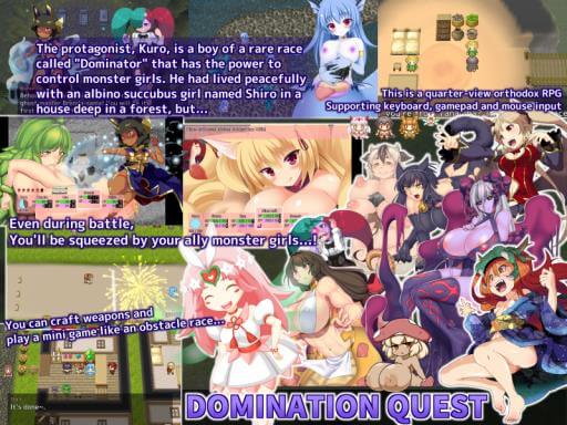 Domination Quest: Kuro & the Naughty Monster Girls 
