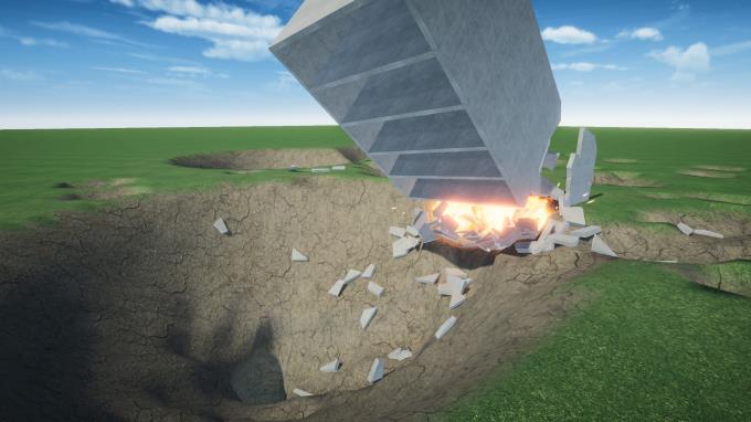 Destructive physics: destruction simulator 