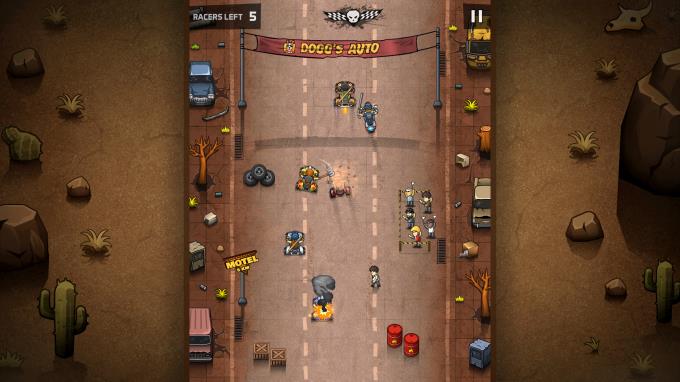 Rude Racers: 2D Combat Racing 