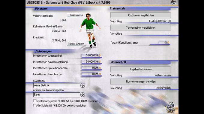 ANSTOSS 3: Der Fußballmanager 