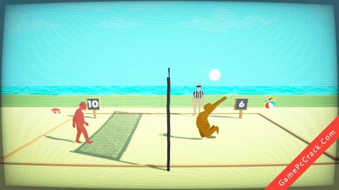 Retired Men’s Nude Beach Volleyball League 