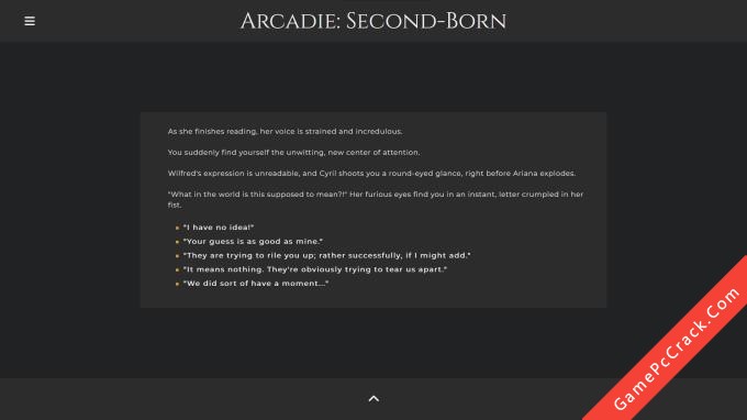 Arcadie: Second-Born 