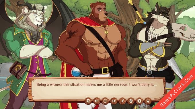 Burrow of the Fallen Bear: A Gay Furry Visual Novel 