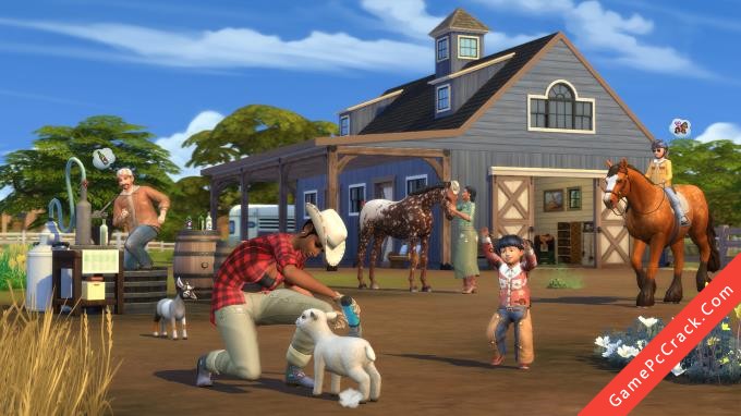 The Sims 4 Horse Ranch  (Inclu ALL DLC)