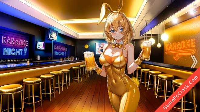 Bunny-girl with Golden tummy PC Crack